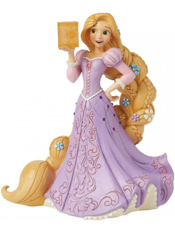 Rapunzel vestito viola