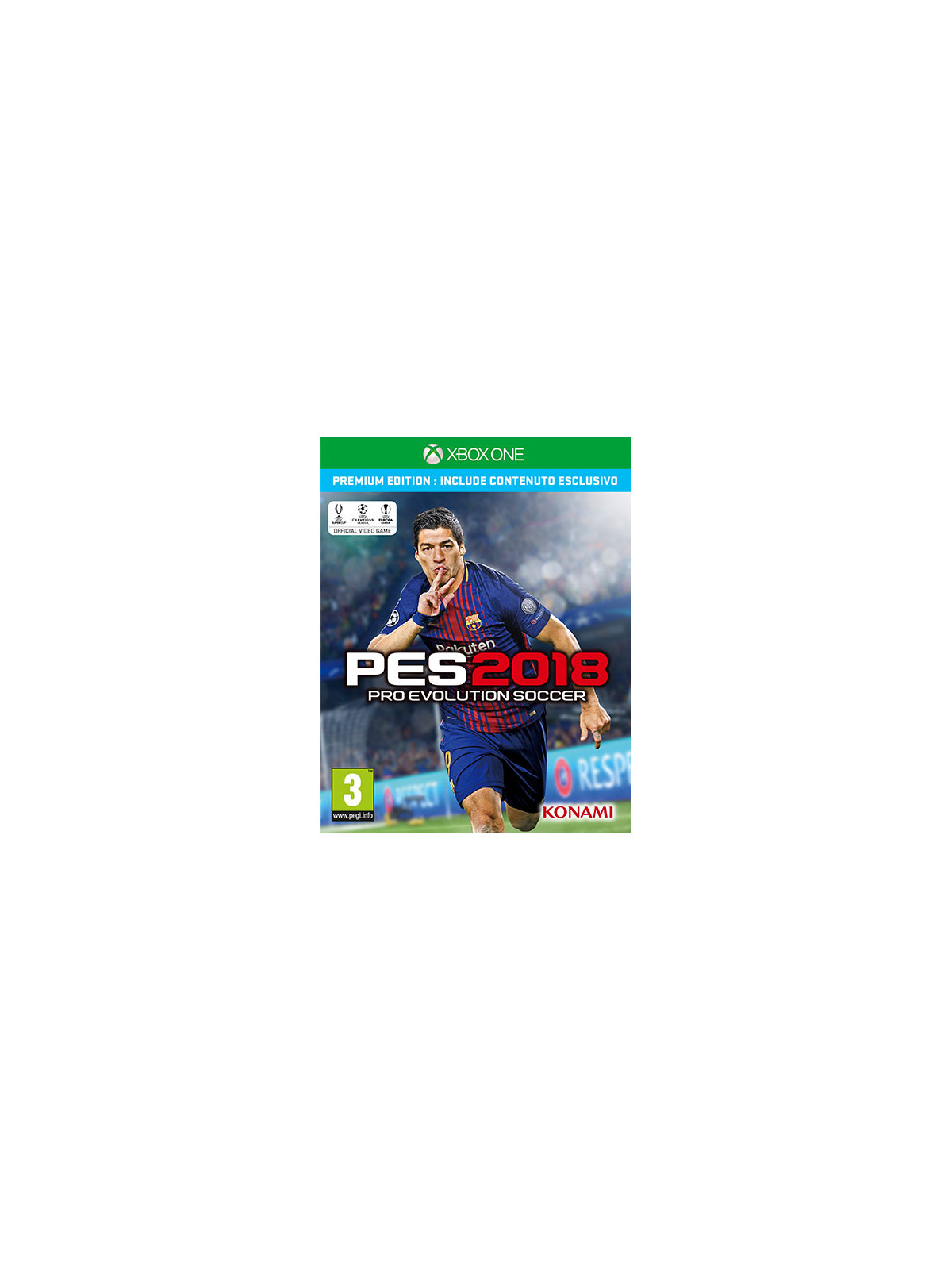 Pro evolution soccer 2018 premium ed.