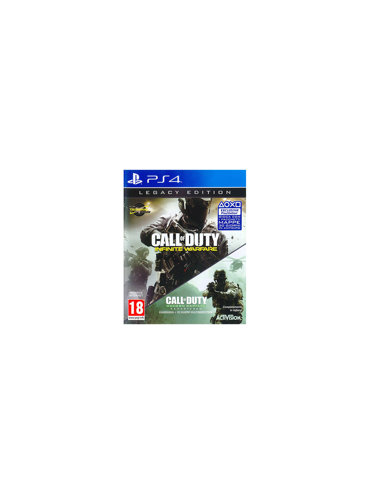 Call of duty infinite warfare legacy ed.