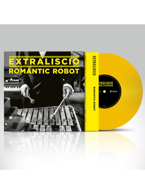 Romantic robot - lp colorato giallo