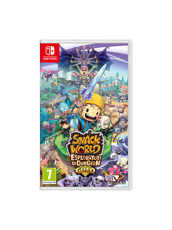 Snack world: esploratori di dungeon gold