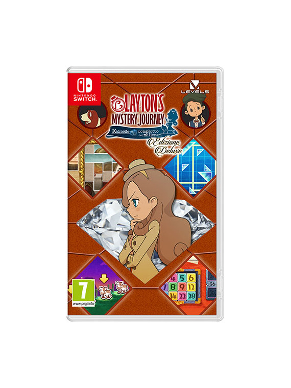 Layton's mystery journay katriel il complotto mil. deluxe ed