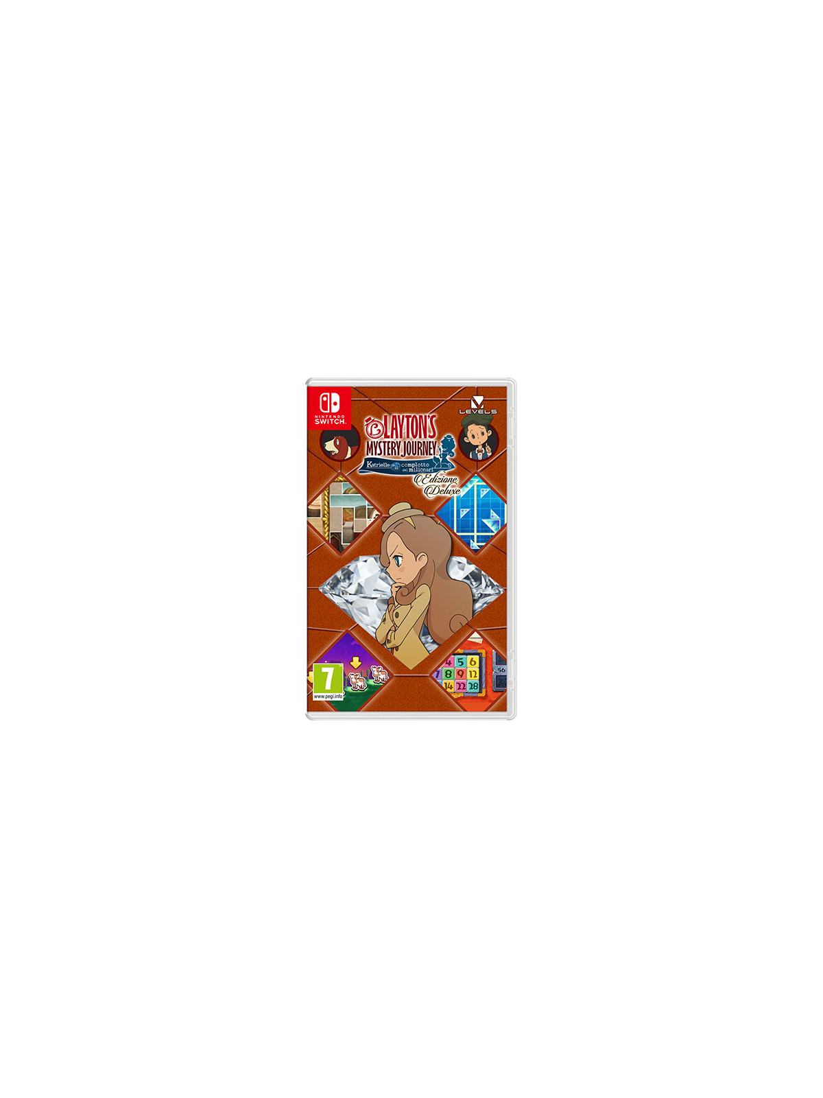 Layton's mystery journay katriel il complotto mil. deluxe ed