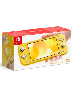 Nintendo switch lite gialla