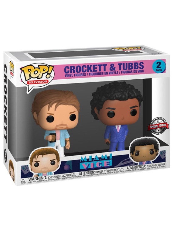 Funko pops miami vice crockett & tubbs 2 pack