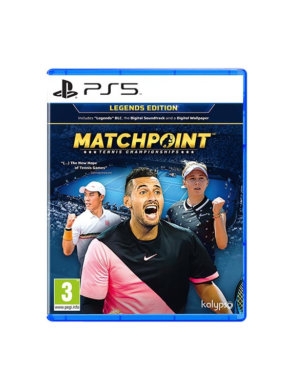 Matchpoint tennis championship legend ed