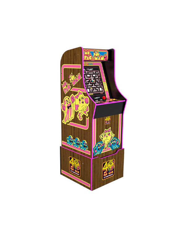 Arcade machine ms. pac-man 40th anniversary