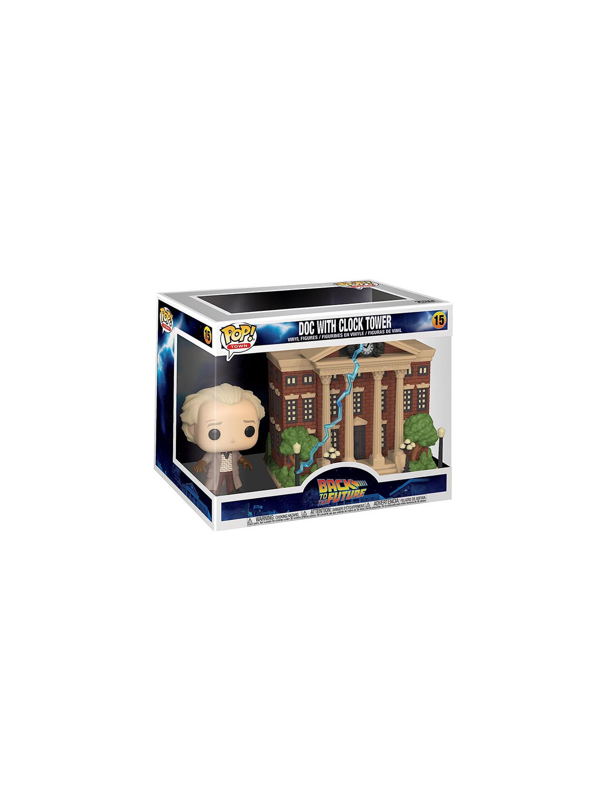 Funko pops town back to the future doc w-clock tower 15