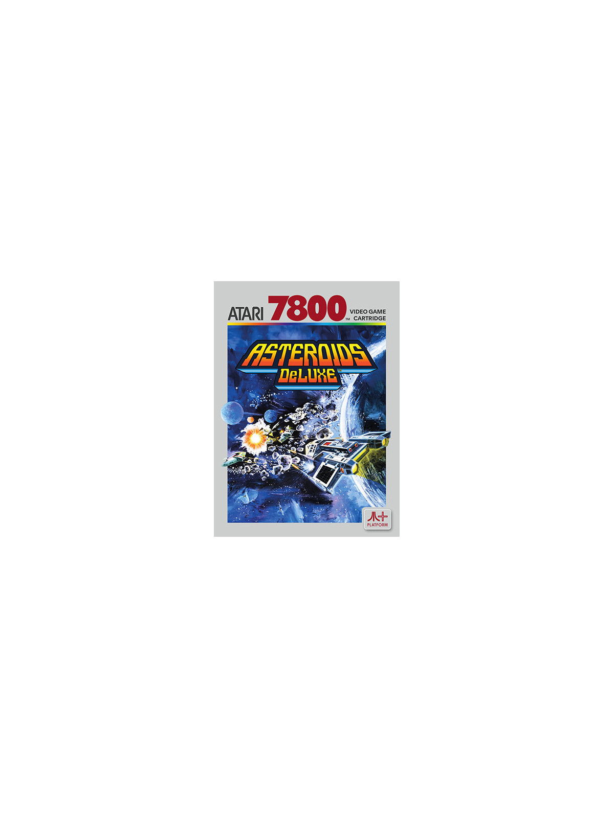 Atari 7800+ asteroids deluxe