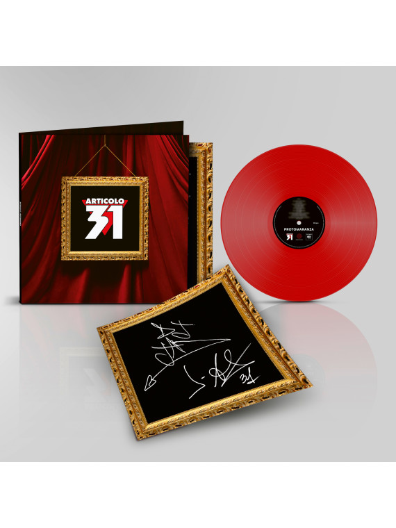 Protomaranza - lp rosso autografato