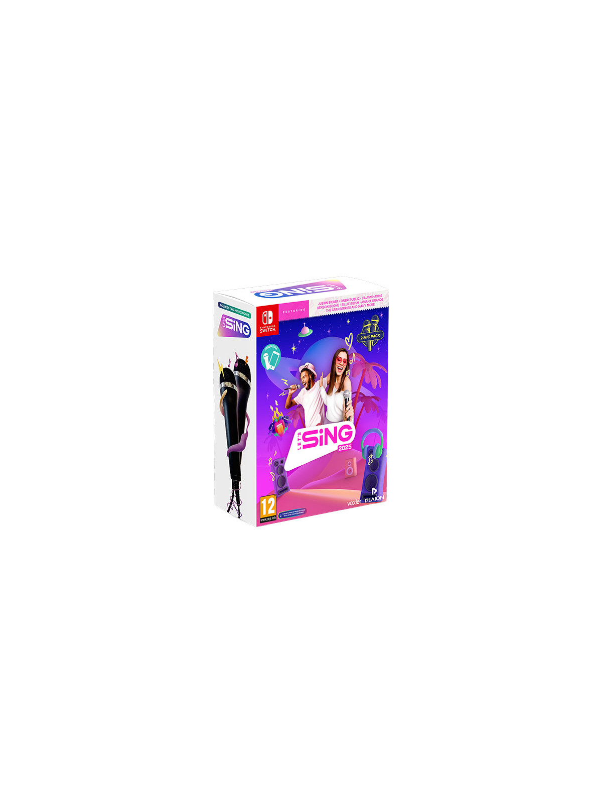 Let's sing 2025 + 2 microfoni