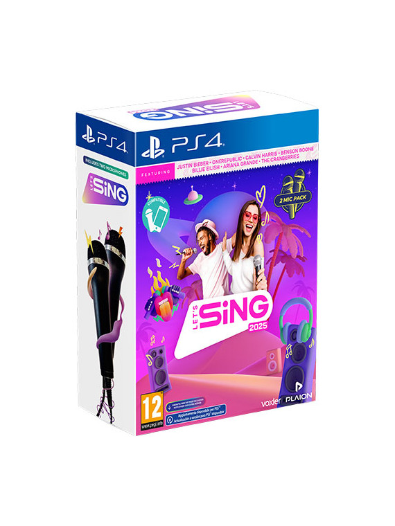 Let's sing 2025 + 2 microfoni
