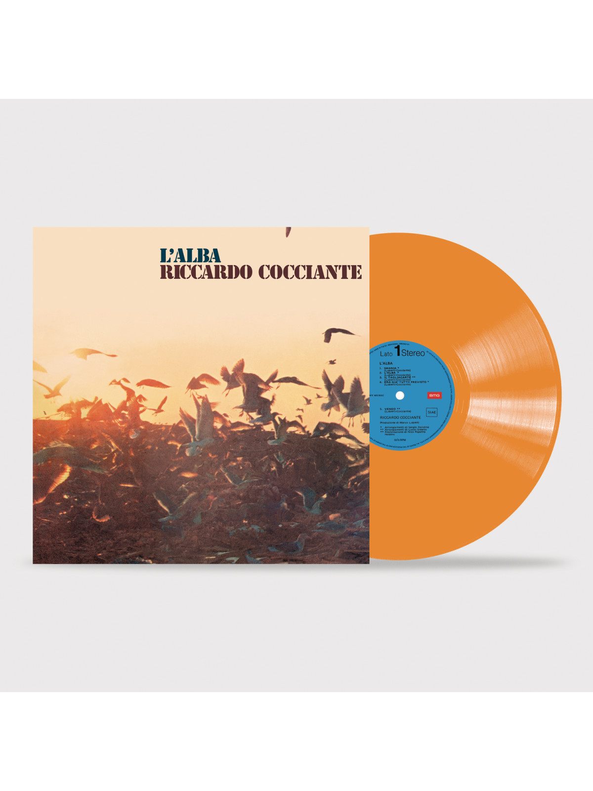 L'alba lp 180gr orange-numerato