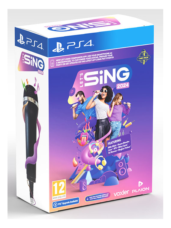 Let's sing 2024 + 1 microfono
