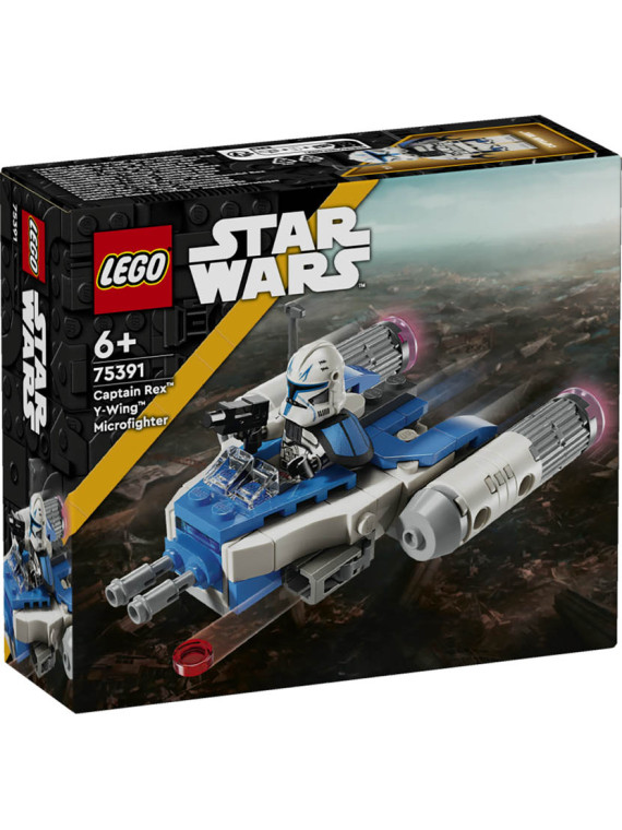Star wars microfighter y-wing di captain rex - 75391