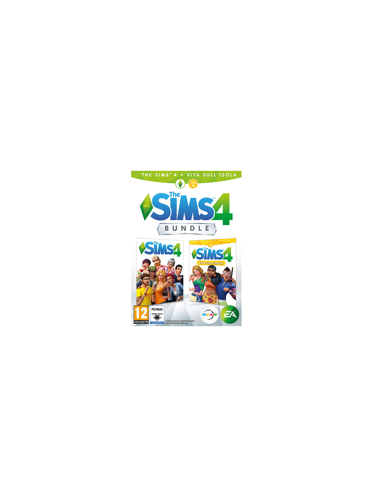 The sims 4 vita sull'isola bundle