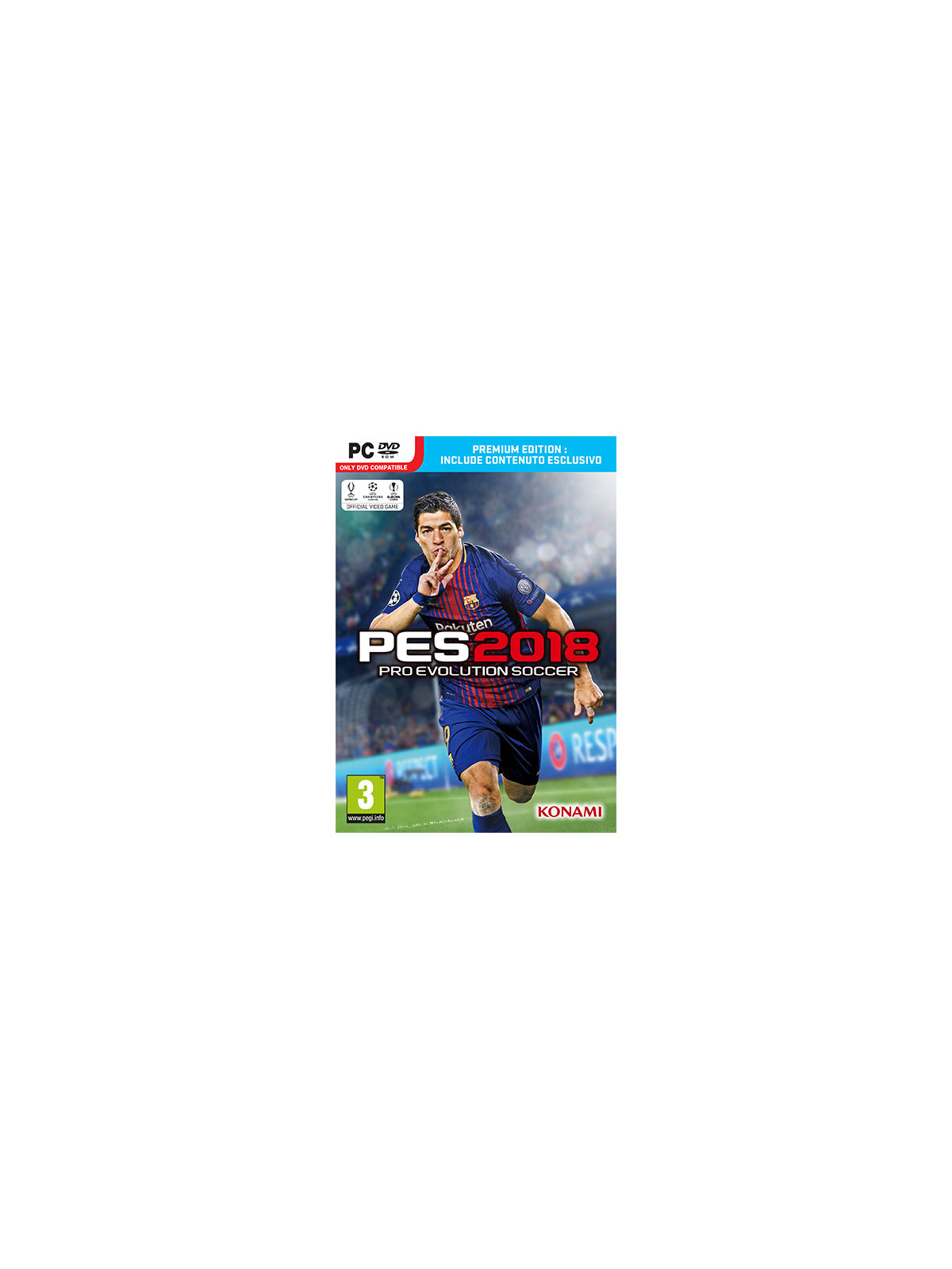 Pro evolution soccer 2018 premium ed.