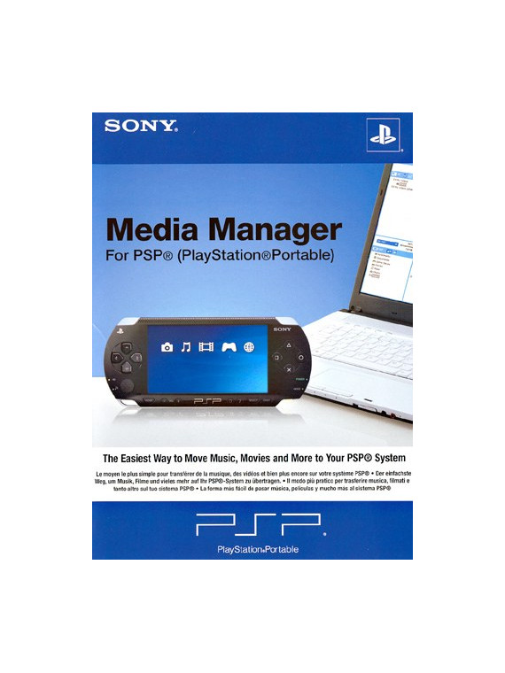 Sony psp media manager