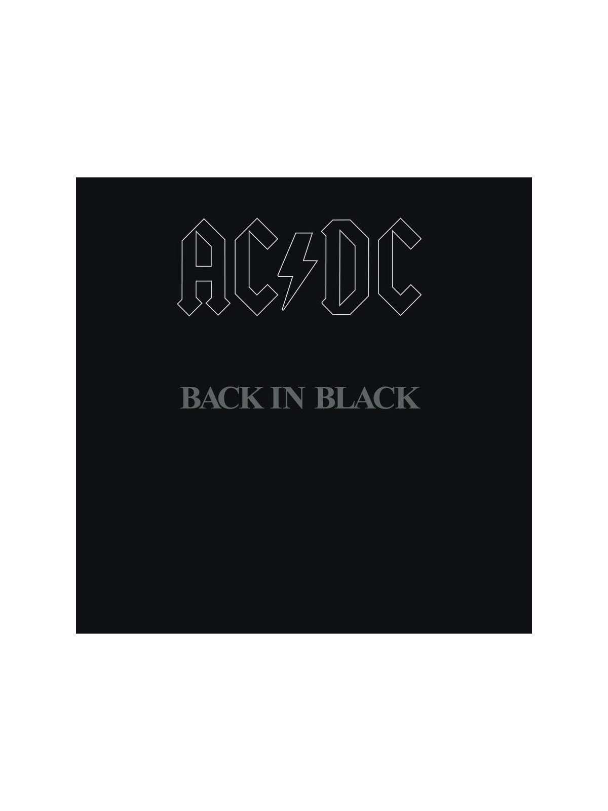 Black in black