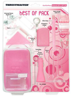 Thrustmaster ds-ds lite best of pack 14 in 1 pink