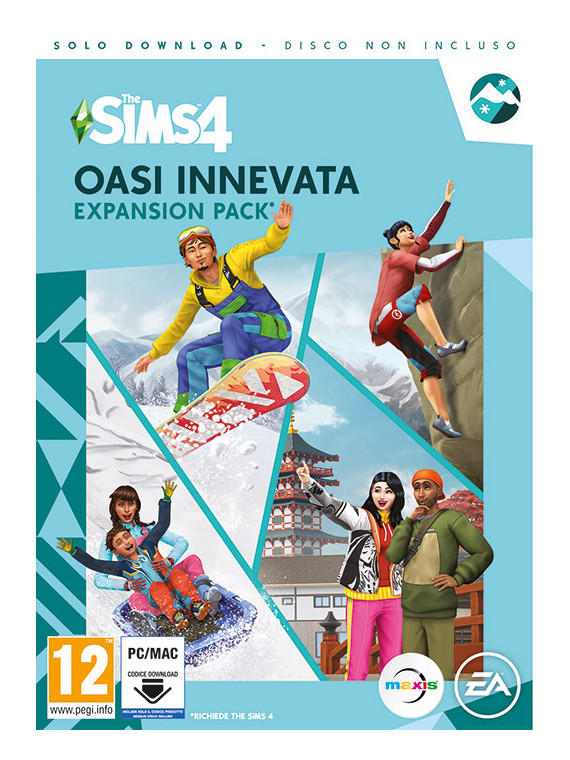 The sims 4 oasi innevata (ciab)