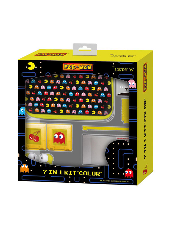 Kit pac-man 7 in 1 3ds